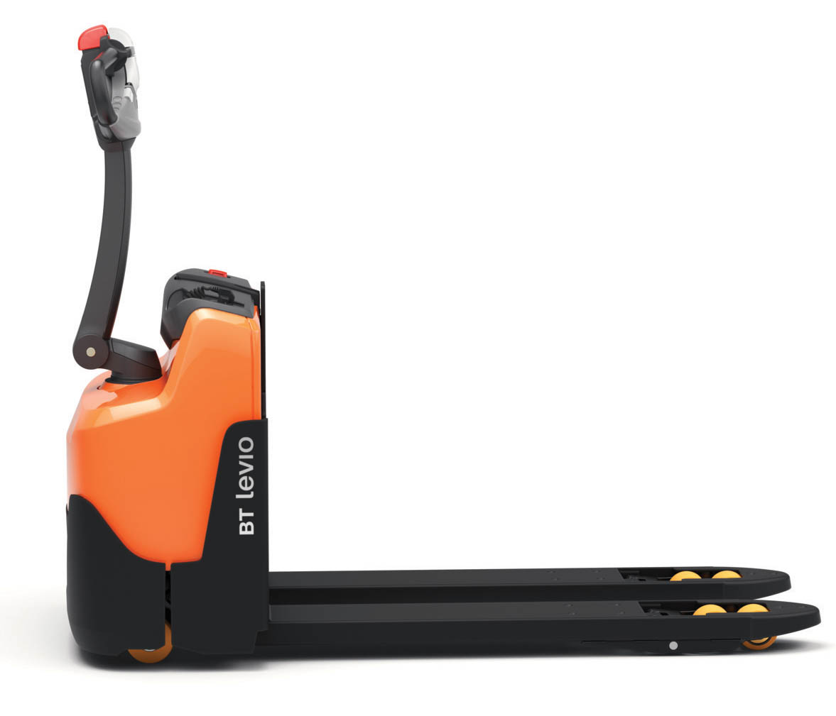 Motorový paletový vozík Toyota BT Levio LWI160 pohled z boku