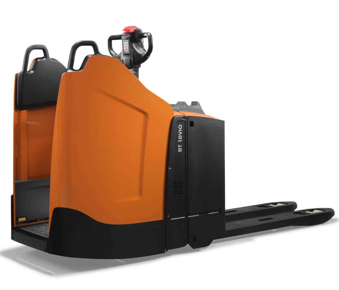 Motorový paletový vozík Toyota BT Levio s bočními ochrannými kryty