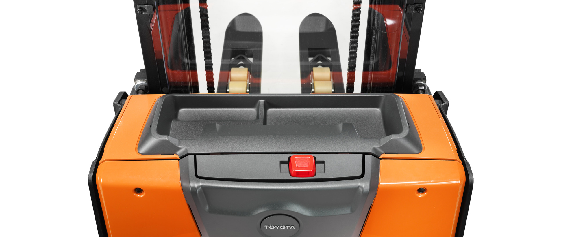 BT Staxio SWE fork visibility through mast