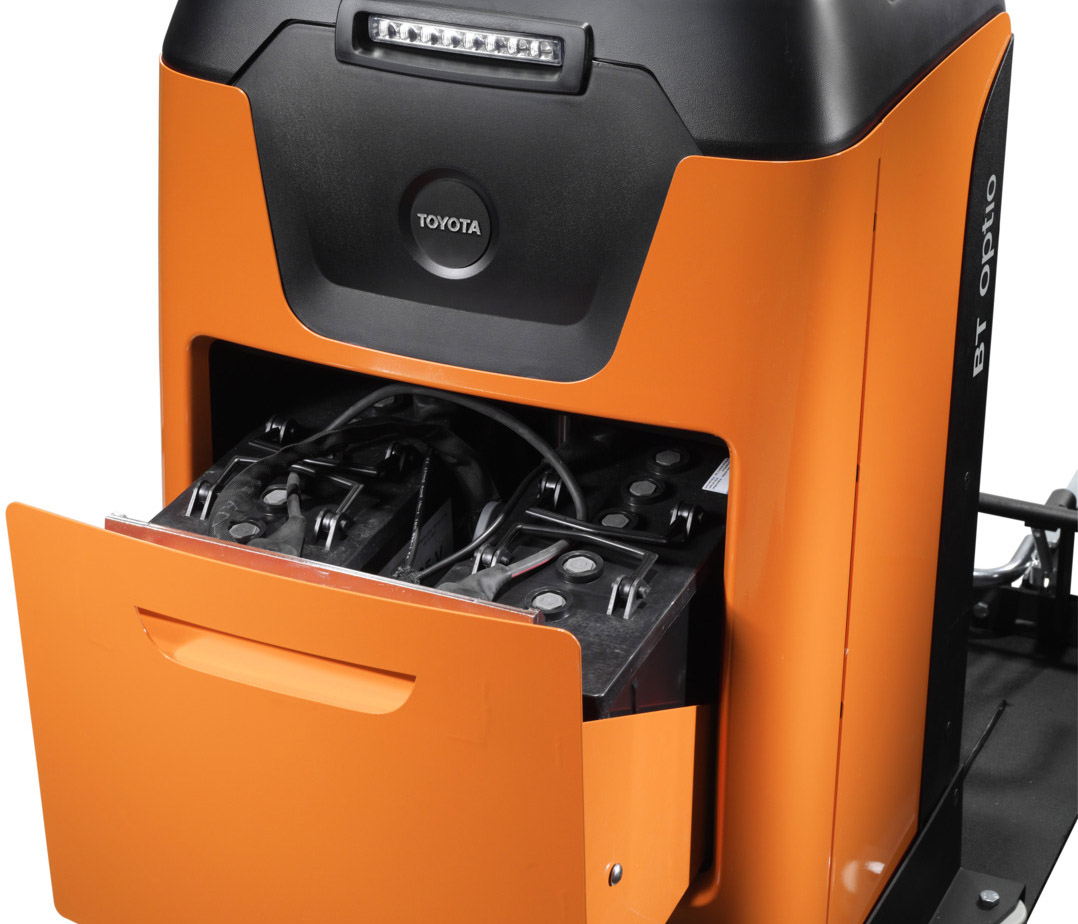 Nabíjení tahače Toyota Tracto