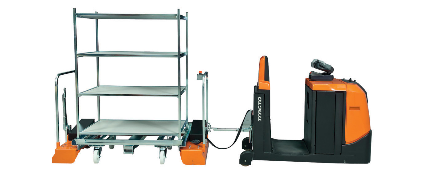 Tahač Toyota Tracto s velkým výkonem a snadným připojením přívěsu