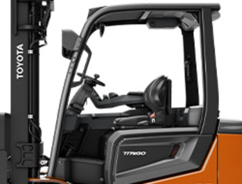 Plně plovoucí kabina řidiče