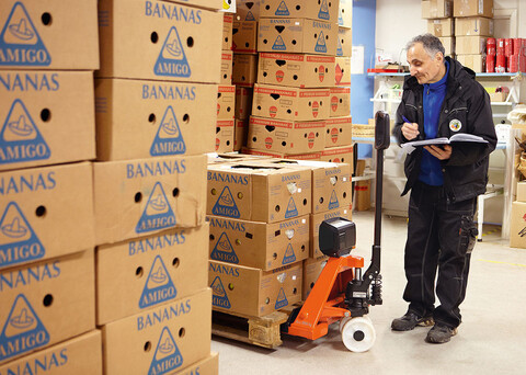 Paletový vozík BT Lifter s váhou