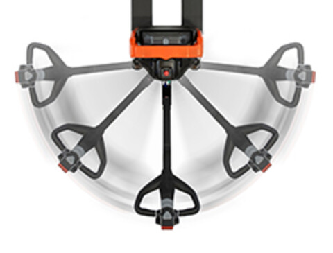 Vynikající manévrovatelnost na malém prostoru