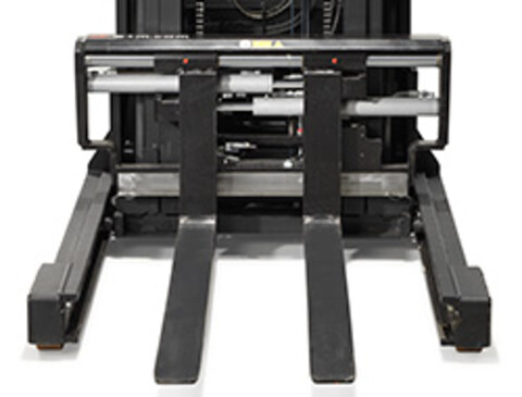 Integrovaný polohovač vidlice