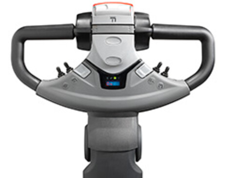 Rukojeť s ovládáním konečky prstů