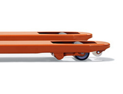 Kolečka pro najíždění do palet